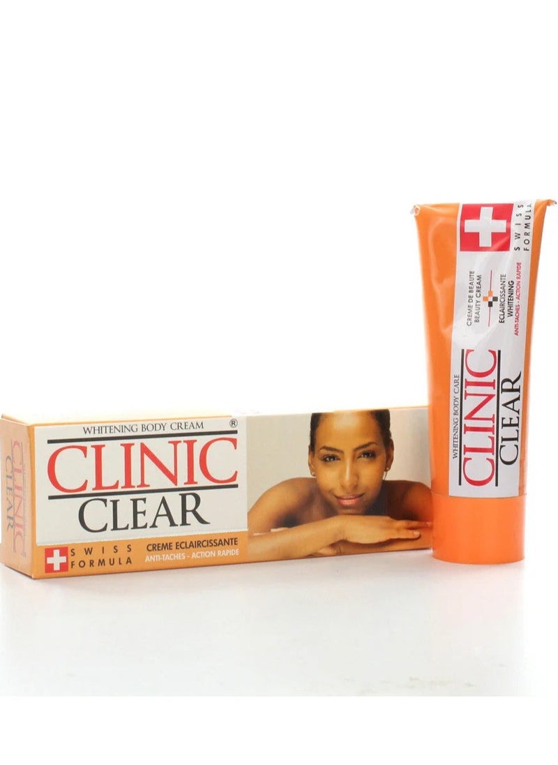 Clinic Clear Whitening Body Lotion, Cream, Tube and Oil Complete Set  - Image 4
