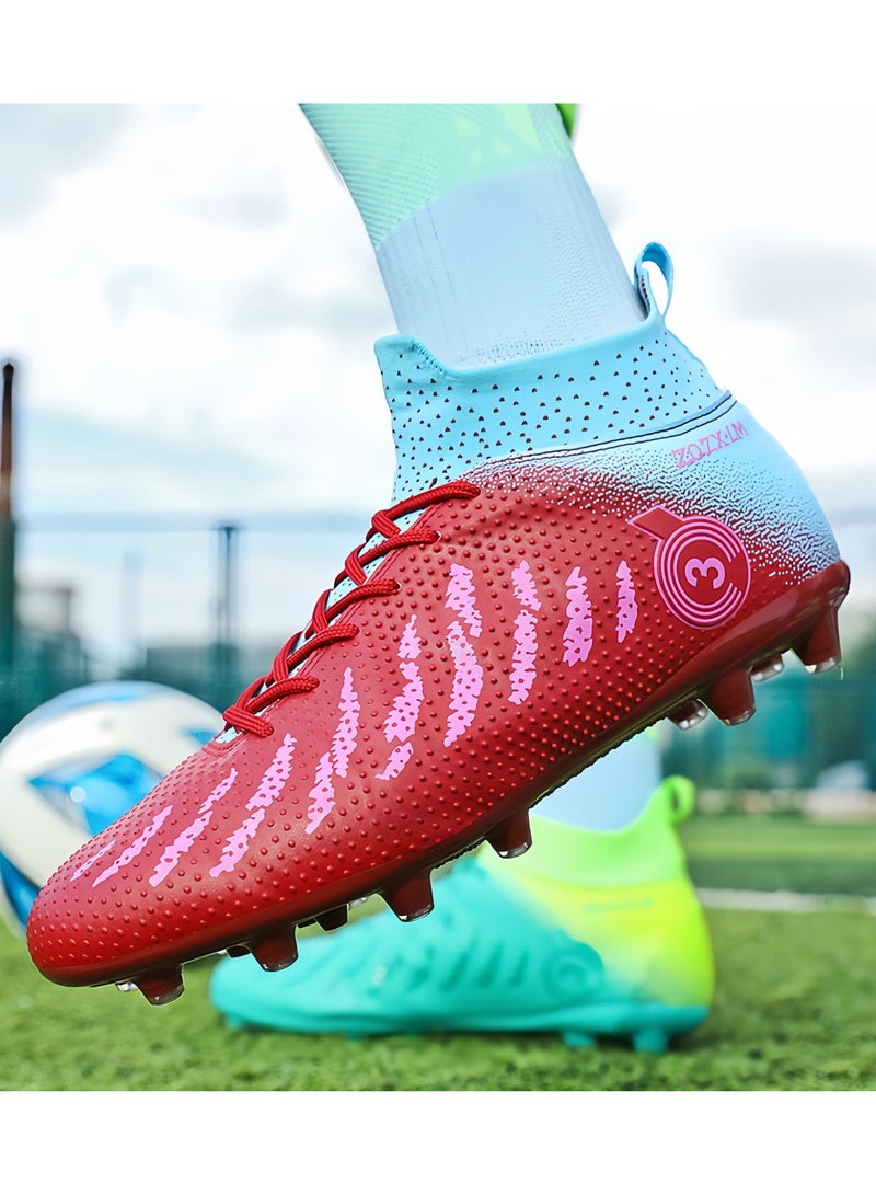 SKT Shiketro New Men's and Women's Soccer Shoes Short Spike Sports Training Shoes - Image 2