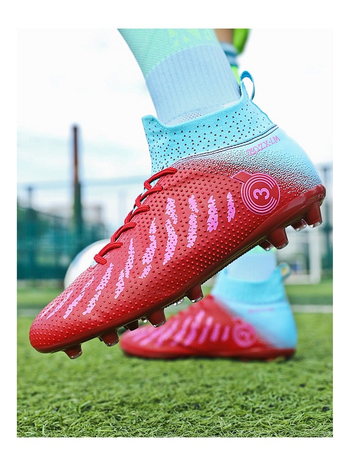 SKT Shiketro New Men's and Women's Soccer Shoes Short Spike Sports Training Shoes - Image 4