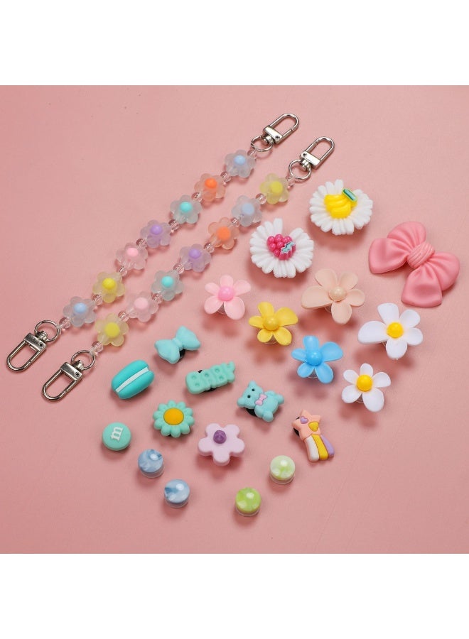 NOVOLAN Shoe Charms Shoe Decoration Charms Party Favor Cave Shoes Accessories Diy Shoes Flower Alloy Rhinestone Cartoon Decorative Buckle Removable Decorative Shoe Buckle Accessories Set (Cartoon) - Image 3