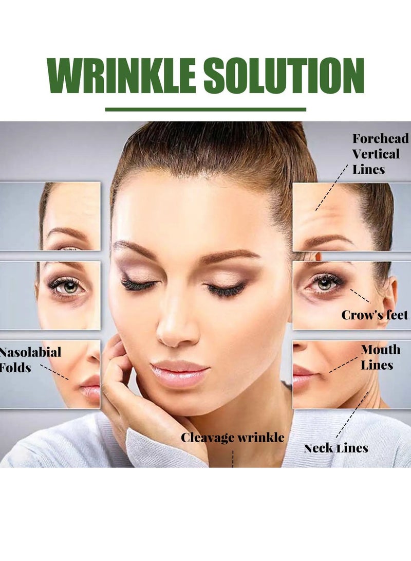 EELHOE Face Serum, Deep Anti Wrinkle And Anti Aging Serum, Safe And Gentle Collagen Boost Skin Tightening Cream, Moisturizing Hydrating Face Cream For Shrinking Pores Skin Tightening And Removing Wrinkles - Image 3