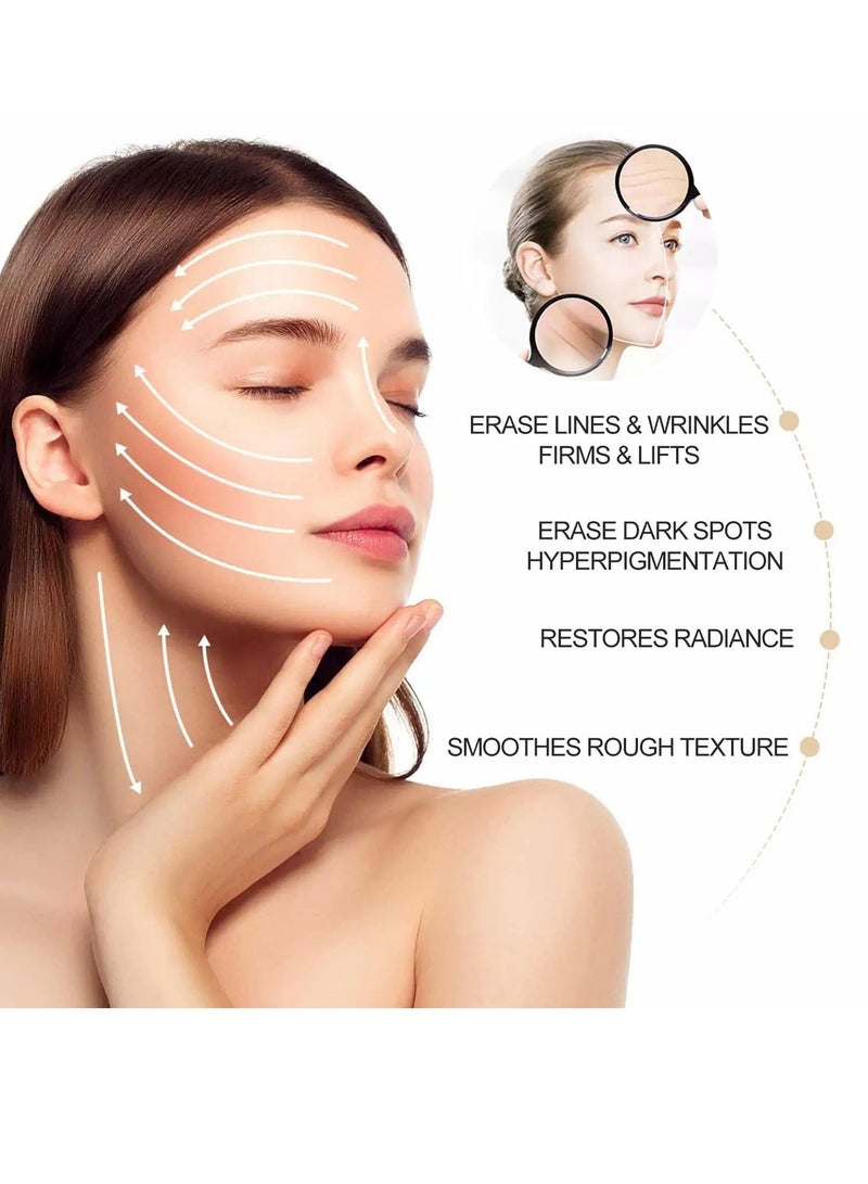 EELHOE Face Serum, Deep Anti Wrinkle And Anti Aging Serum, Safe And Gentle Collagen Boost Skin Tightening Cream, Moisturizing Hydrating Face Cream For Shrinking Pores Skin Tightening And Removing Wrinkles - Image 5