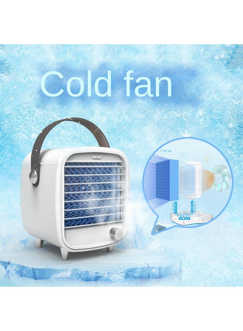 Y&D Mini Air Conditioner Cold Air Silent Humidification Spray Desktop Fan  - Image 3