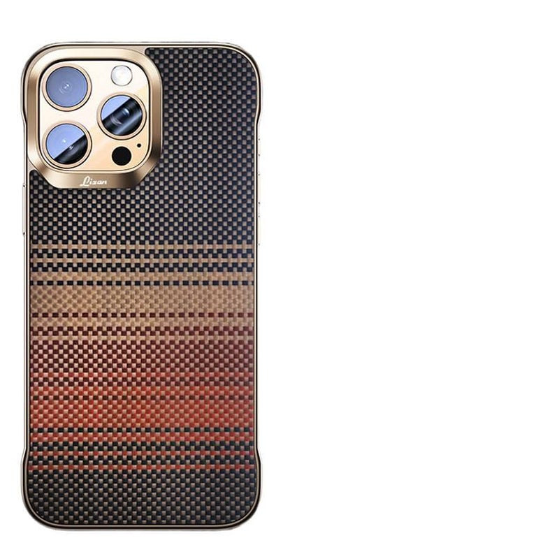 MagSafe Case | Kevlar Texture | Metal | Kevlar Texture | Strong Magnetic | Cover for iPhone 13 - Image 1
