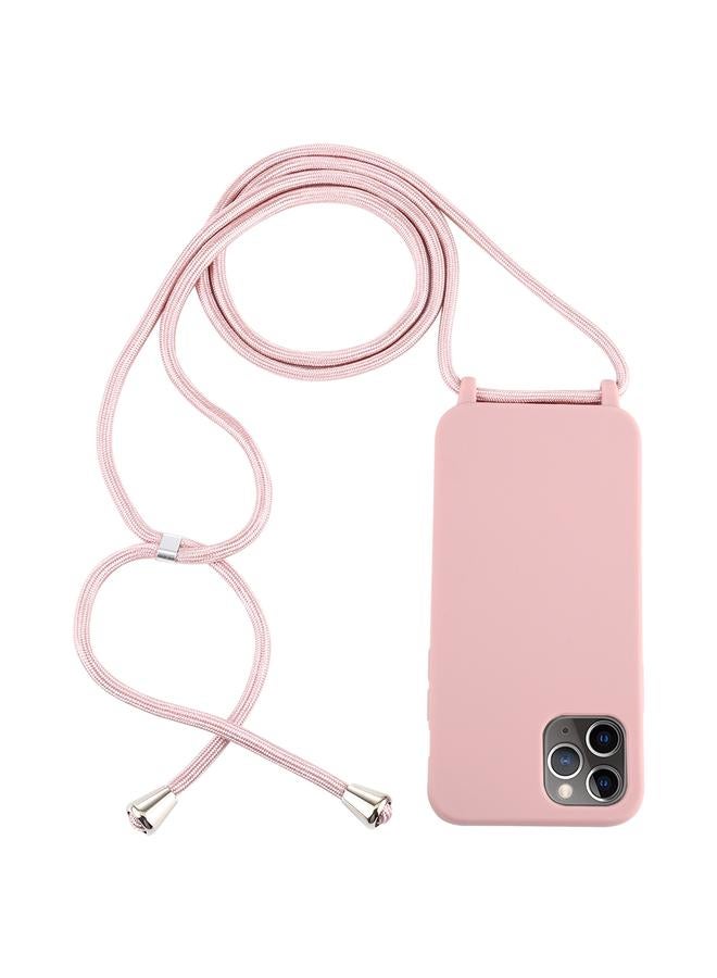 اس-توب جراب لهاتف iPhone 12 Pro Max، جراب واقٍ من مادة TPU بألوان الحلوى مع حبل - Image 1