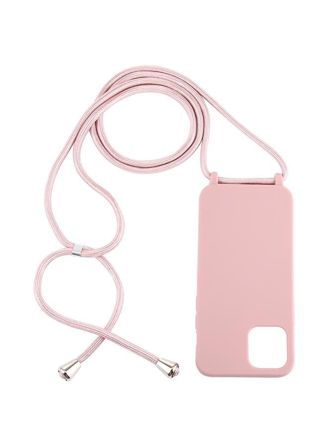 اس-توب جراب لهاتف iPhone 12 Pro Max، جراب واقٍ من مادة TPU بألوان الحلوى مع حبل - Image 2