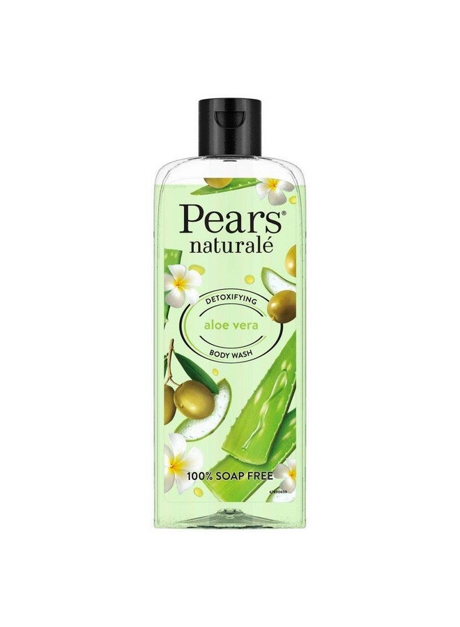 Pears Naturale Detoxifying Aloe Vera Body Wash 250 Ml, 100% Natural Ingredients, Liquid Shower Gel With Olive Oil For Glowing Skin - Paraben Free - Image 1