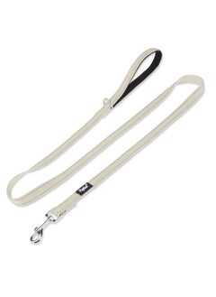 PUPTECK PUPTECK Reflective Dog Leash with Comfortable Padded Handle Durable Nylon Dog Lead for Small Medium and Large Dogs Cats Walking Running Training Outside, Beige  - Image 1