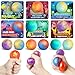 ShyLizard 24Pack Valentine Day Greeting Cards for Kids ExchangeValentine Day Gifts Bulk Valentines Cards Exchange for School Classroom Cards with Slime Ball Kit Valentine Party Favor - Image 2
