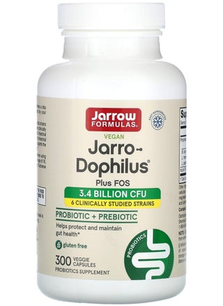 Vegan Jarro-Dophilus Plus FOS, 300 Veggie Capsules - pzsku/Z7551B74E998F2D439D9FZ/45/_/1720947912/54c13e74-a6db-4cd4-8284-ac24b15a5a26