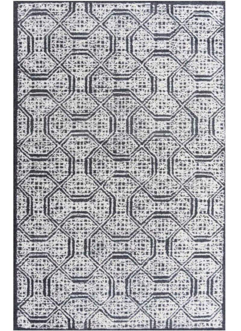 AURUM HOME - AH033B Hand Tufted  Modern Area Rug  Indoor Living Dining Bedroom Room and Gallery Area Rugs Loop Cut Pile Wool, Rectangle - Image 1