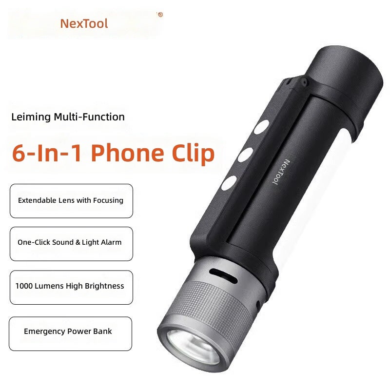 Nextool NATO Thunder Flashlight Outdoor 6-in-1 High-Power Ultra-Bright Long-Range LED Portable Emergency Rechargeable Torch - Image 1