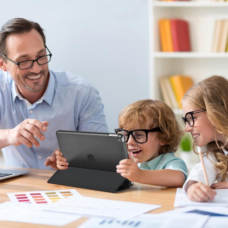 Procases Ipad 10.2 Case 9Th Gen 2021/ Ipad 8Th Gen 2020/ 7Th Gen 2019, Slim Stand Hard Back Shell Protective Smart Cover Case For 10.2 Inch Ipad 9/8/7 -Black - Image 3