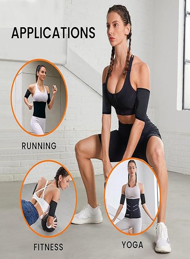 AL RAID 2PCS Thigh Trimmers for Women Thigh Trainer for Women Weight Loss Thighs Trainer Shaper Wrap Bands Thigh Slimmer for Women Men - Image 3