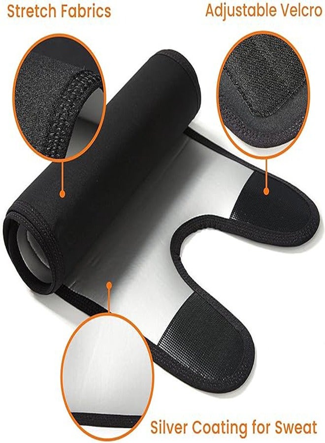 AL RAID 2PCS Thigh Trimmers for Women Thigh Trainer for Women Weight Loss Thighs Trainer Shaper Wrap Bands Thigh Slimmer for Women Men - Image 5