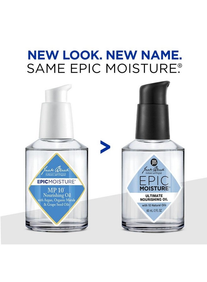 Jack Black Epic Moisture Ultimate MP10 Nourishing Oil, 2 Fl Oz - Multi-Purpose Moisturizing Body Oil and Beard Oil with 10 Natural Oils for Face, Beard, Body, Hair, Elbows, Feet and Cuticles - Image 5