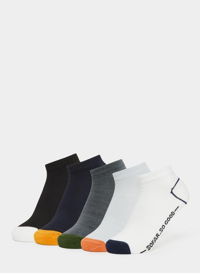 ستايلي مجموعة من 5 جوارب كاحل - Image 1