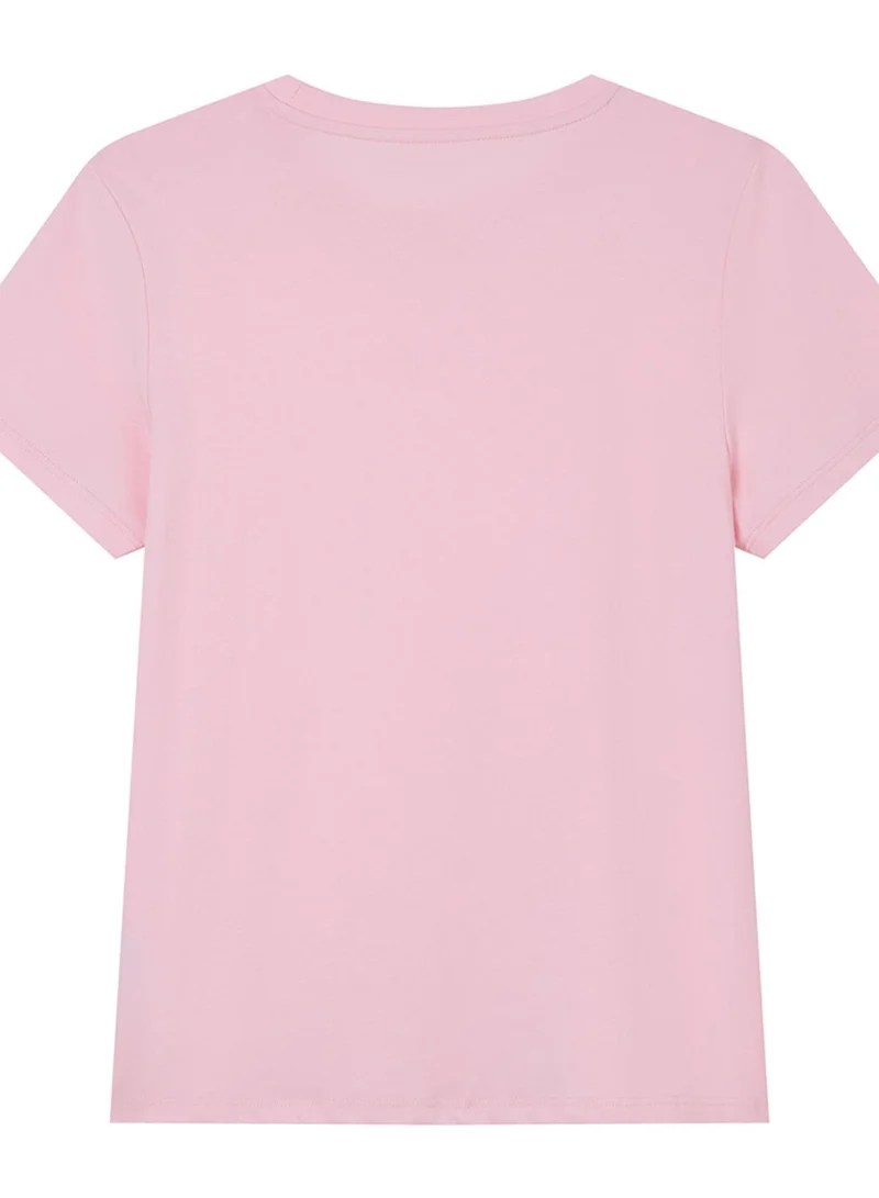 GIORDANO  Women’s Cotton Crew Neck Printed Comfort Tee for Women | Best Price UAE