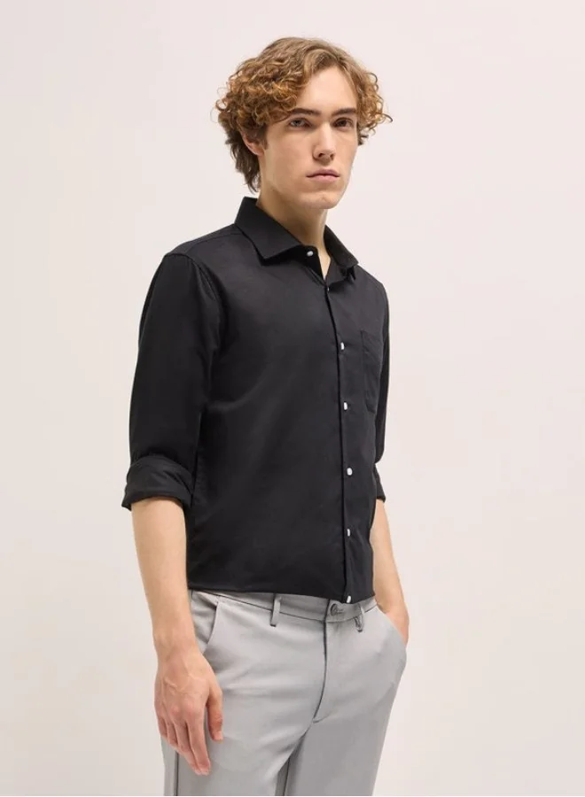 THE BEAR HOUSE Men's Shirt for Casual and Formal Wear | Classic Button-Down Style for Office, Daily Use, Travel, Events & All-Season Outfits | Versatile & Stylish Wardrobe Essential for Every Occasion