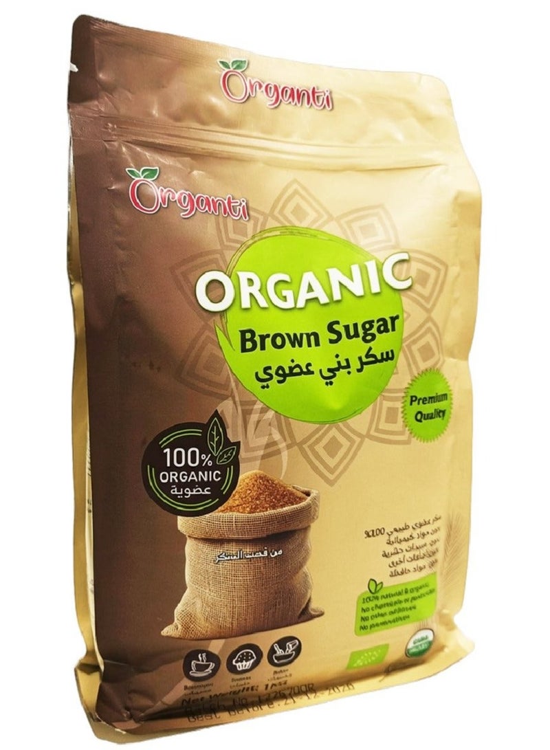 Organti Organic Brown Sugar – 1 kg | Organti - Image 1