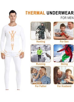Beauenty Men's Cotton Thermal Underwear Set Shirt Pants Long Johns  - Image 4
