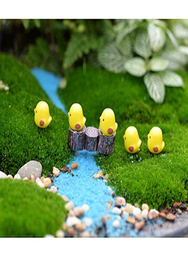 EMiEN Animal Miniature Ornament for DIY Dollhouse Decoration Fairy Garden Plant Décor, Nice Decoration Accessories for Desk,Cabinet,Kids Room,Party etc. Christmas/Birthday (25PCS Little Chickens) - Image 4