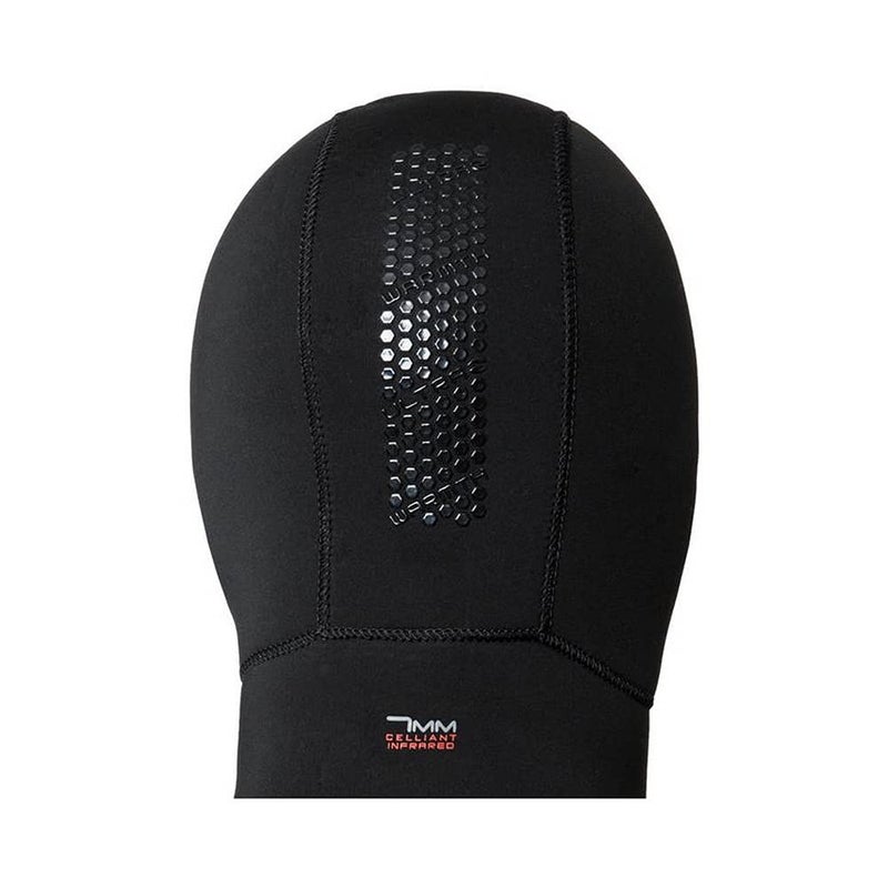 Bare 7mm Ultrawarmth Dry Hood | Designed to be worn wetsuit | Made with unique Omnired inner fabric and Elastek full-stretch outer fabric | Great for scuba diving | Comfortable | XL - Image 3