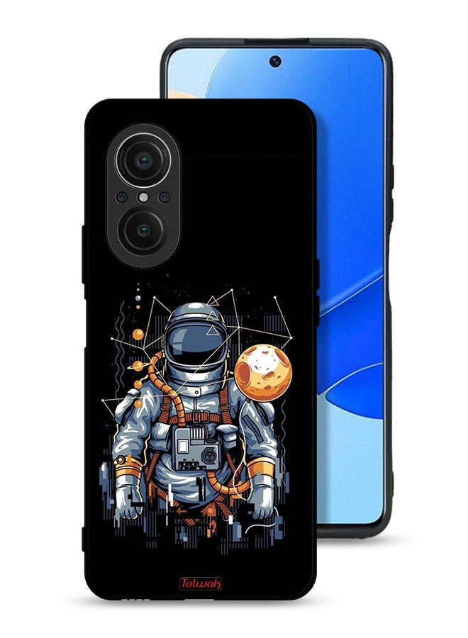 Tolwak Huawei nova 9 SE 4G Protective Case Cover Astronaut Abstract Art - Image 1