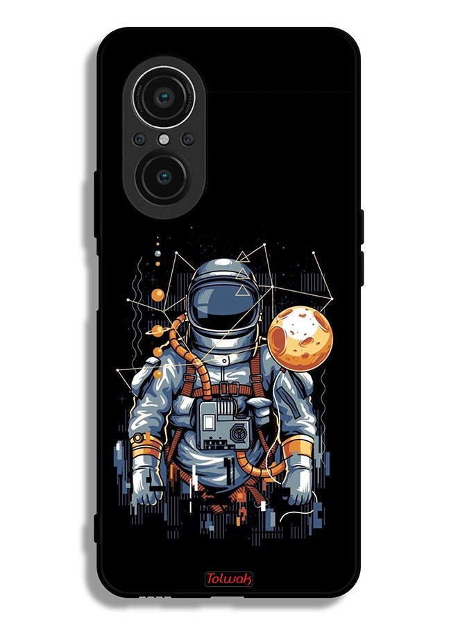 Tolwak Huawei nova 9 SE 4G Protective Case Cover Astronaut Abstract Art - Image 2