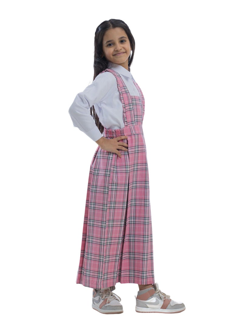 مريول لارا مريول وردي كاروهات فاتح بقصة الكشكش - Image 3