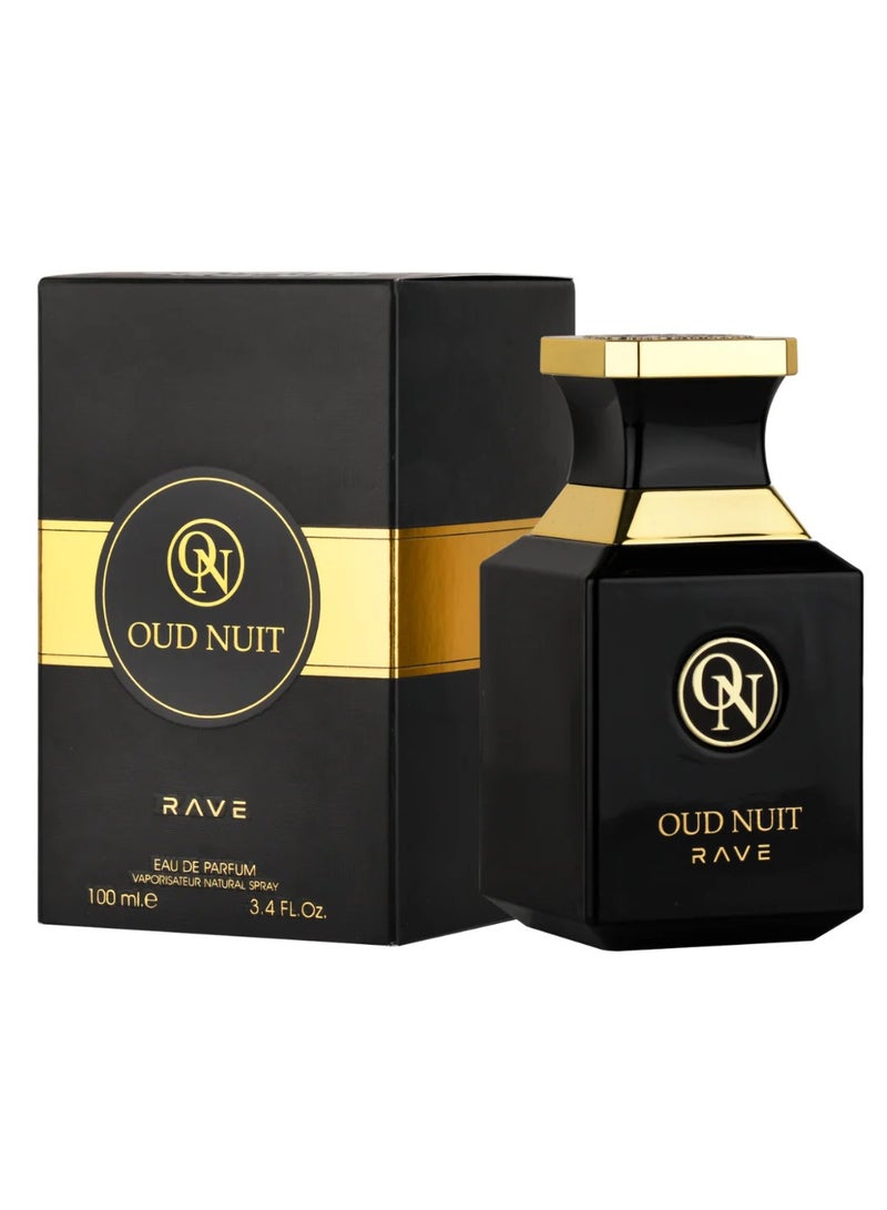 Rave Oud Nuit for Unisex 100ml EDP - Image 1