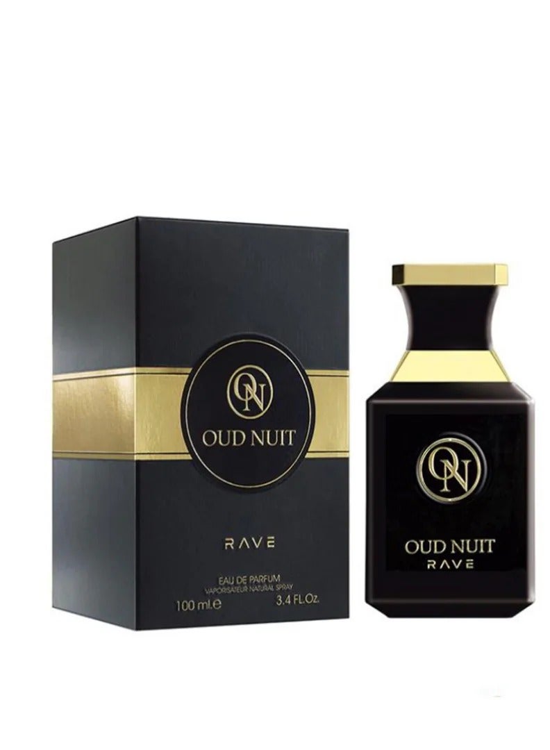 Rave Oud Nuit for Unisex 100ml EDP - Image 3