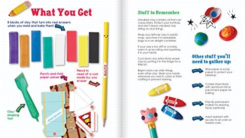 Klutz Paper Make Your Own Mini Erasers - Image 2