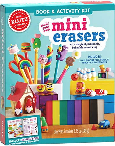 Klutz Paper Make Your Own Mini Erasers - Image 1