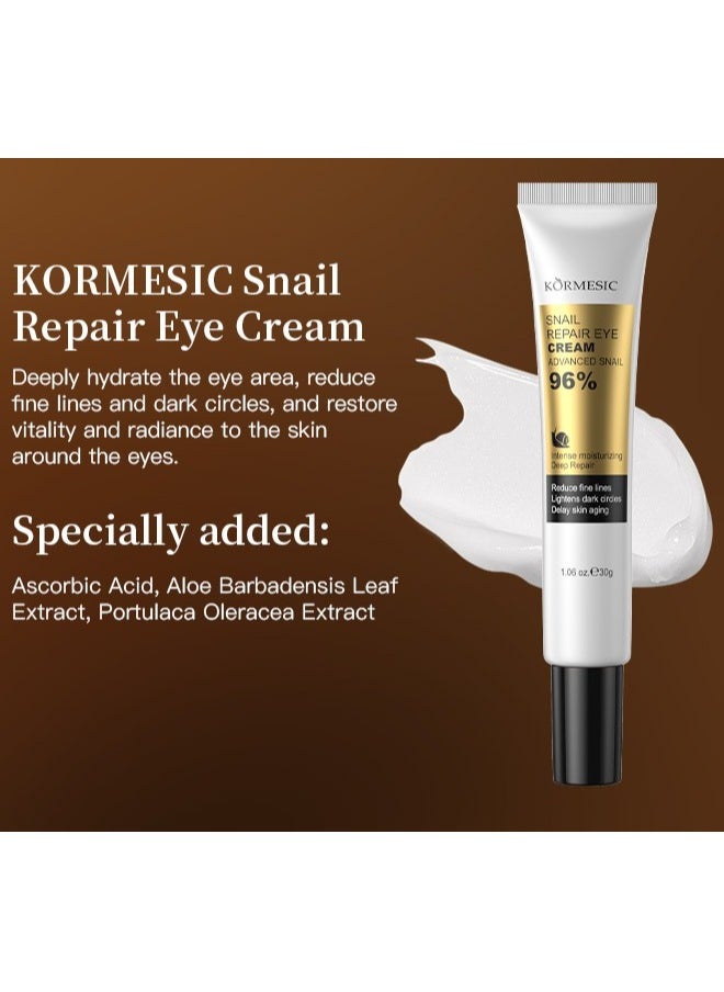 Kormesic Snail Skincare 4-Piece Set | Serum 30ml + Eye Cream 30g + Face Cream 50g + Mist 150ml  - Image 5