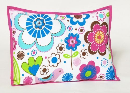 Bacati - Botanical Sanctuary Multicolor Floral Print Dec Pillow2 - Image 5