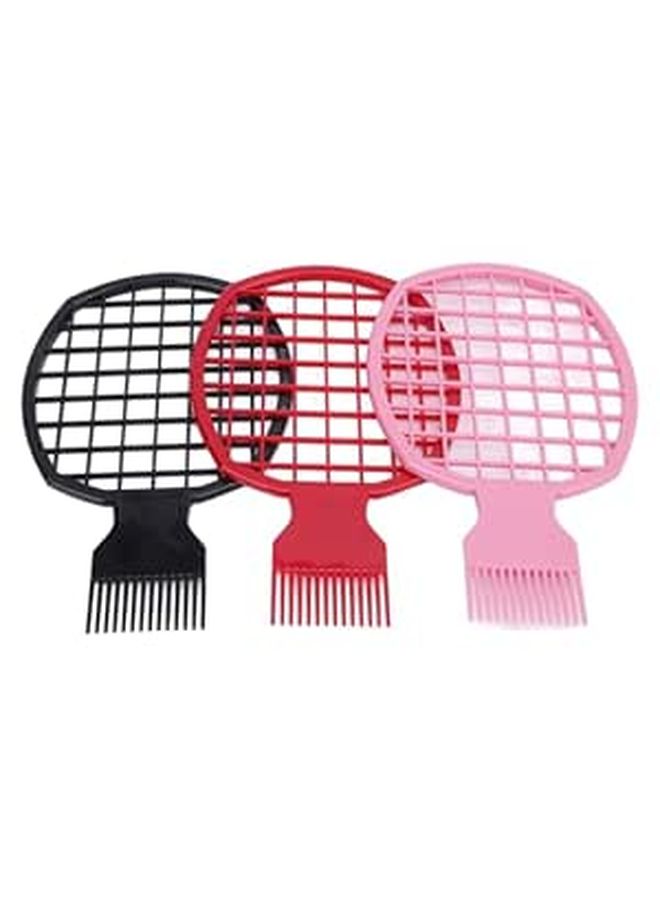 Twist Comb Dual Purpose Hairdressing Tool For Volumizing Perm Hair Black Curl Style - Image 1
