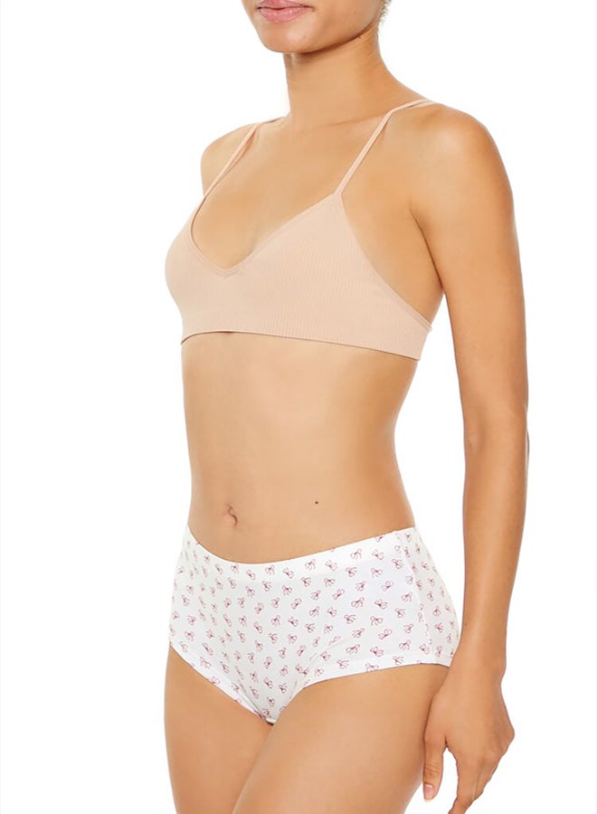 FOREVER 21 Mid-Rise Bow Shortie Panties  - Image 2