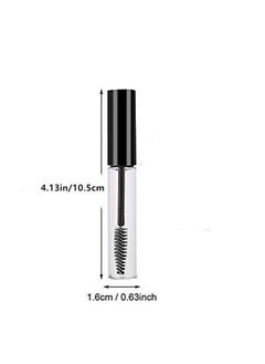 Sinen 3Pcs 10Ml Empty Mascara Tube Wand Eyelash Cream Container Bottle With 3 Rubber Inserts 3 Funnels 3 Transfer Pipettes  - Image 2