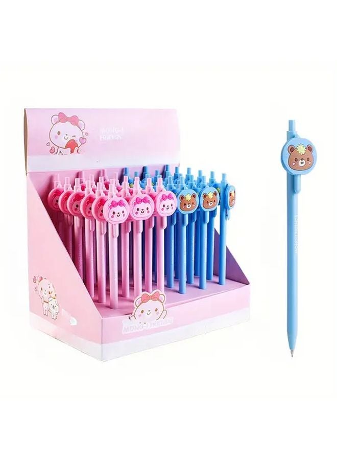 4Pcs 0.5mm or 0.7mm Mechanical Pencils Auto Push Button Anti Break Lead Random Style - Image 4