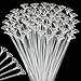 Charniol 25 Pieces Balloon Sticks with Cups 16 Inch Long Clear Balloon Holder Transparent Balloons Sticks for Birthday Party Wedding Anniversary Indoor Outdoor - Image 4