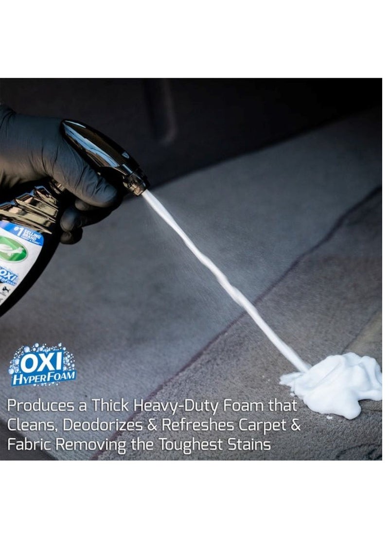TurtleWax Car Upholstery Cleaner for Removing Stains and Odors from Fabric – Effective Oxi Formula – Spray for Seats and Carpets – 500ml  - Image 4