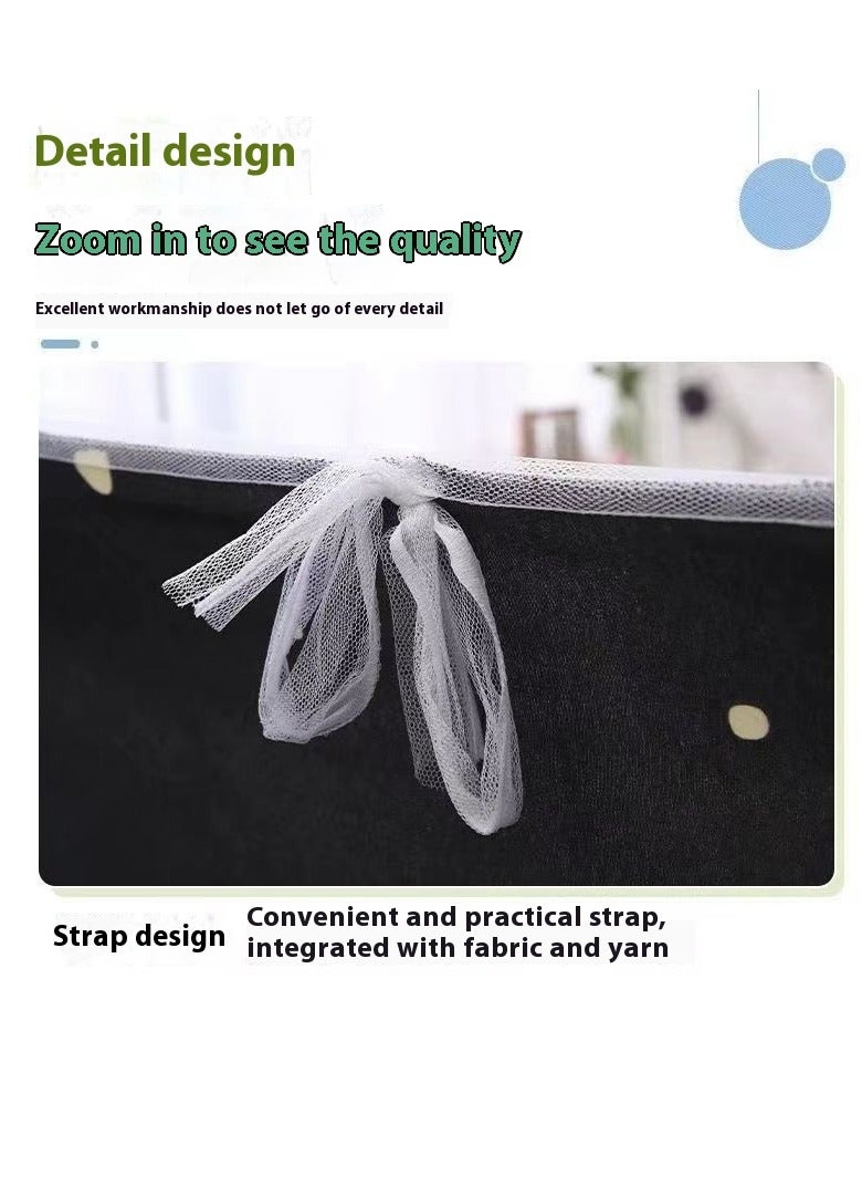 SISGL ستارة سرير مفرد من أبر ديك مع حامل وشبكة ناموسية - Image 3