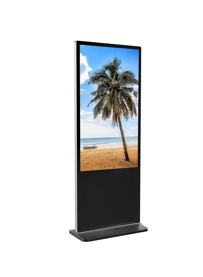 BOSTON COOLERS BOSTON COOLERS 65-Inch Touchscreen LED Display - Ultra HD 4K Interactive Digital Signage with Multi-Touch, High Brightness, HDMI, Wi-Fi Connectivity for Retail, Education, Corporate Use  - Image 1