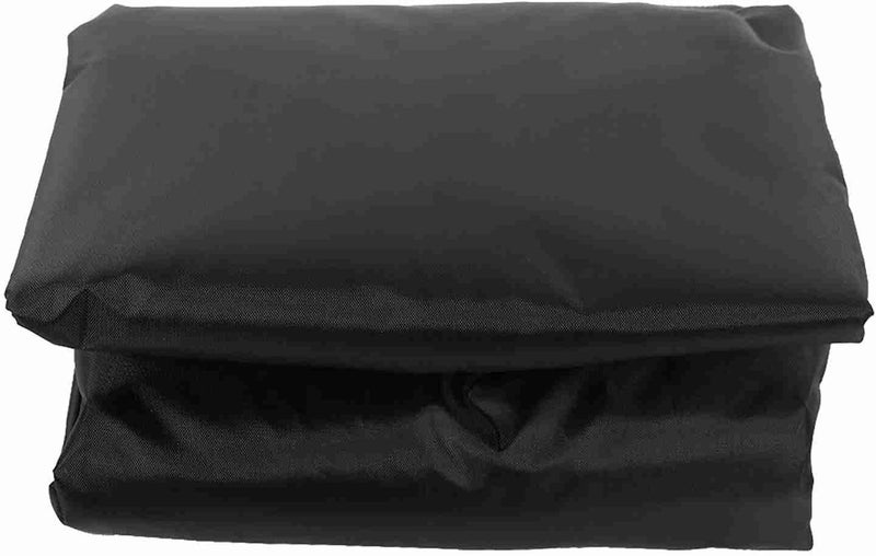 Swing Seat Top Cover, Outdoor Rainproof Canopy Replacement, Durable 190T Polyester Taffeta Anti Dust Protector with Resistance for Patio Swing (Black) - Image 3