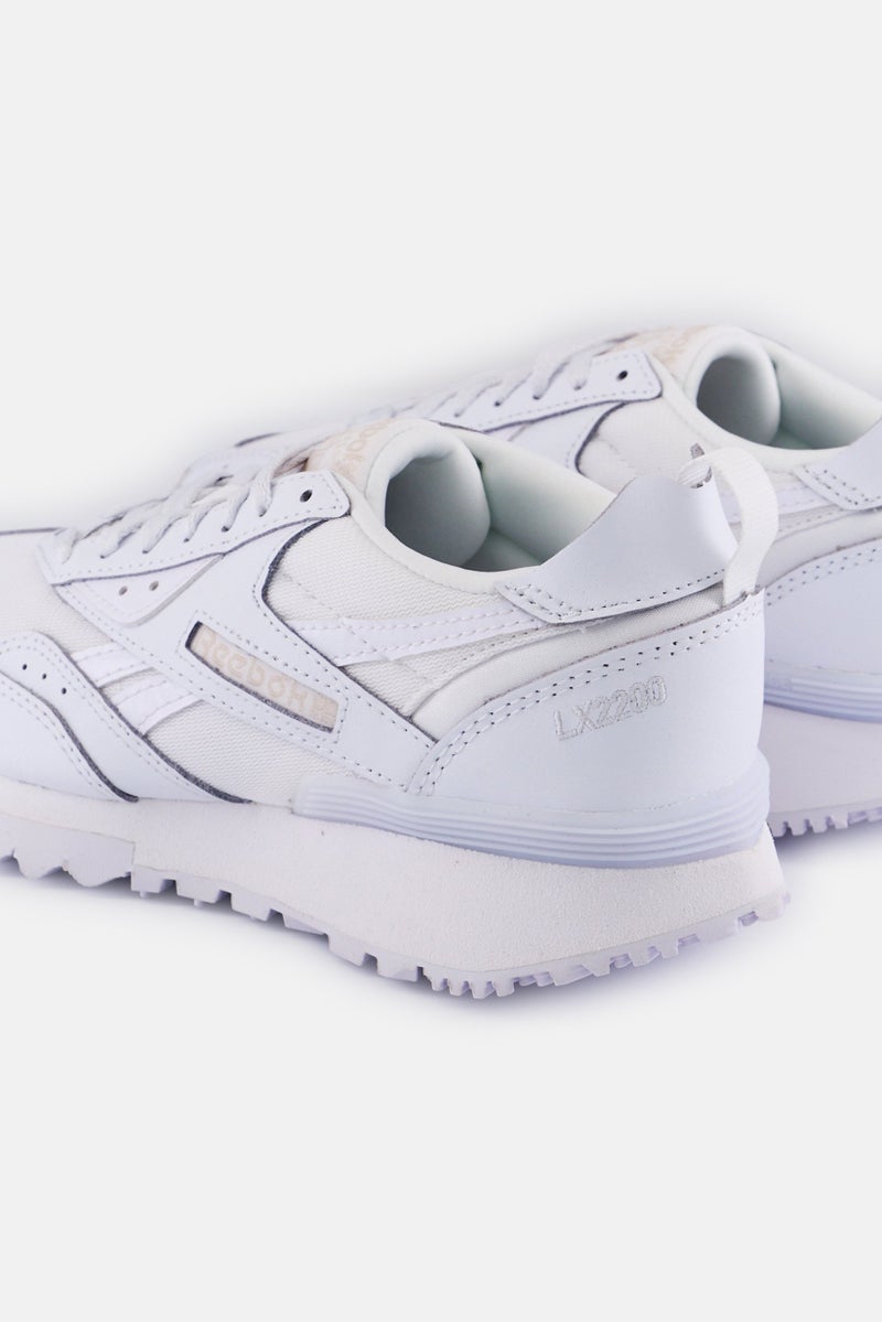 Reebok Women Lx2200  Lace Up Running Shoes, White  - Image 2