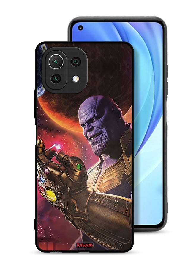 Tolwak Xiaomi Mi 11 Lite Protective Case Cover Thanos - Image 1