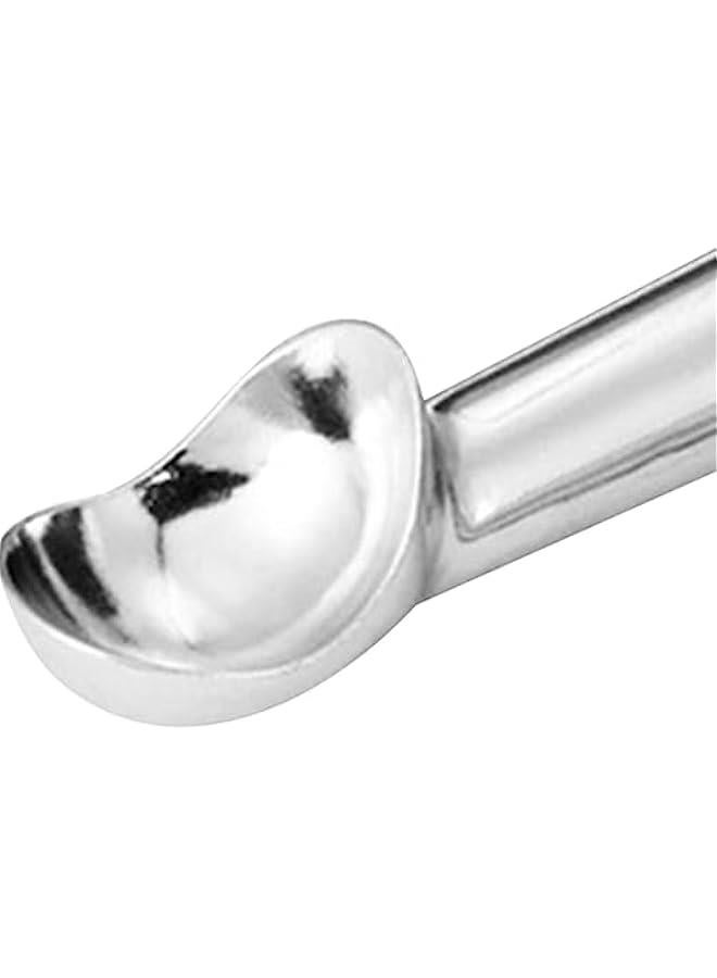 Ice Cream Scoop Professional Modern Liquid Filled Heat Conductive Handle Durable Nonstick for Dessert Shop Cafe Kitchen Mashed Potatoes, Silver - Image 4