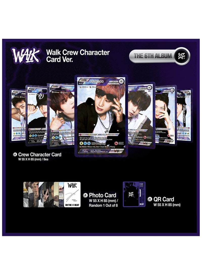 NCT 127 6th Album Walk Crew Character Card Version Mark - Image 3
