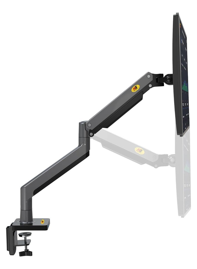 ارواق ذراع شاشة مزدوج NB North Bayou، حامل دوار كامل الحركة واسع للغاية مع زنبرك غاز لشاشات مقاس 22 بوصة - 32 بوصة، سعة تحميل من 4.4 إلى 33 رطلًا لكل حامل ارتفاع قابل للتعديل G35 رمادي - Image 4